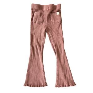 Easy Peasy 2T Cotton Toddler Leggings Rib Flare